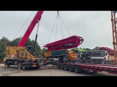 De bovenkant van pompvrachtwagen