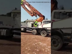 2014 Zoomlion-Zware industrieën 56m Scania-vrachtwagen van de chassis de tweedehandse concrete pomp