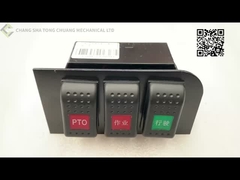 Zoomlion betonnen pomp vrachtwagen rijden en opereren schakelen PTO schakelaar