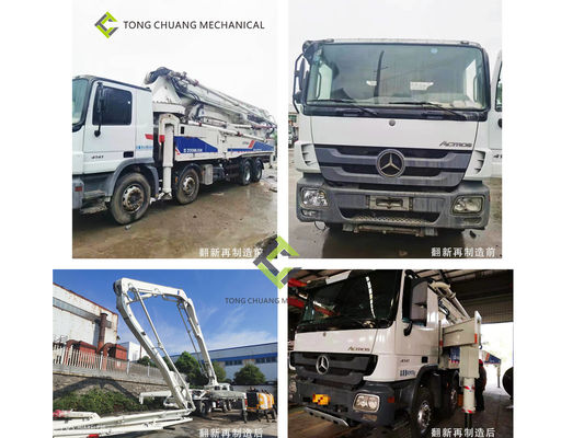 kopen Het reproduceren van Zoomlion gebruikte Concrete Pompvrachtwagen met Mercedes-Benz Chassis 8×4 online manufacture