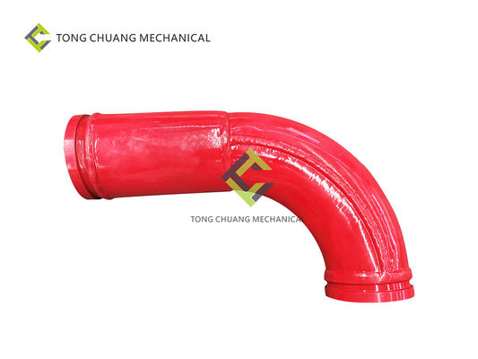 kopen Verlengde Tweeling de Muurelleboog 125*R275-90°+211mm van de Concrete Pomppijpleiding online manufacture