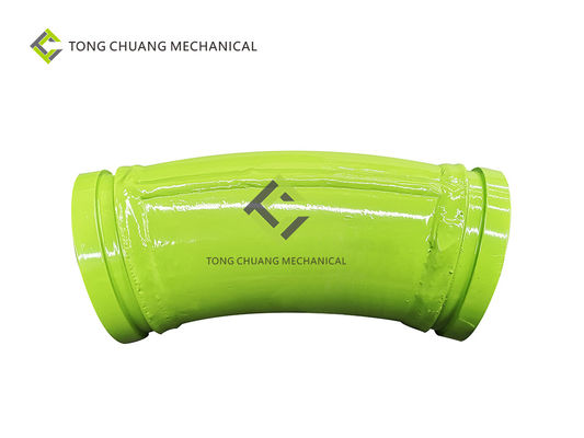 kopen De dubbele van het de Vervangstukken Hoge Chromium van de Laag Concrete Pomp van de het Ijzerhoek Pijp 125*R460-30° online manufacture