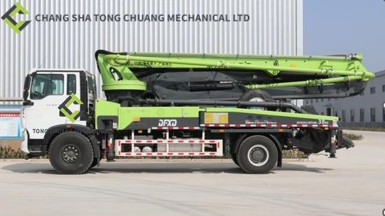 kopen Sinotruk Howo Chassis Betonpomp Truck 38 Meter online manufacture