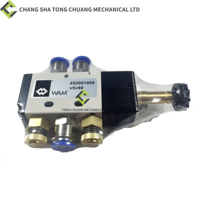 kopen Zoomlion Betonpomptruck Onderdelen Elektromagnetische richtingklep V5V80 Met elektromagnetische spoel (220V) online manufacture