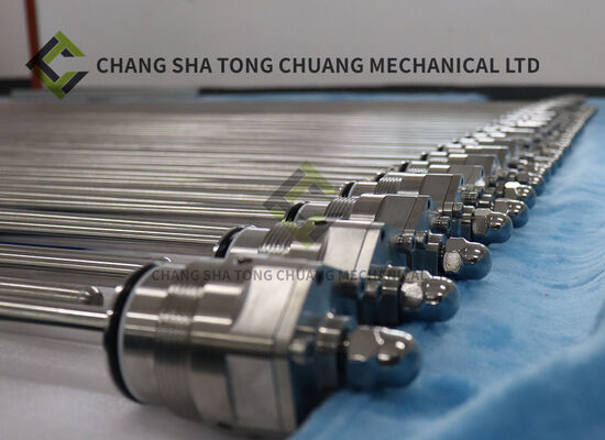 kopen Zilverkleurige Onderdelen voor Betonpomptrucks online manufacture