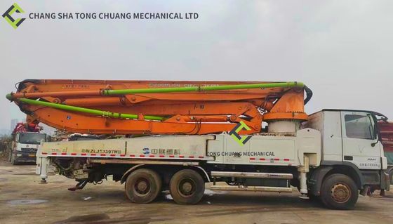2013 Zoomlion-Zware industrieën 47m Benz Second Hand Concrete Pump-Vrachtwagen