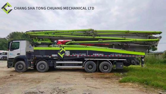 Van de de Tweede Hand Concrete Pomp van de Zoomlionzware industrie Vrachtwagen 59m Zlj5442thbbe 59x-6rz