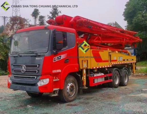 De Sanyzware industrie gebruikte Concrete Pompvrachtwagen SYM5290THBES 430C-10 in 2021
