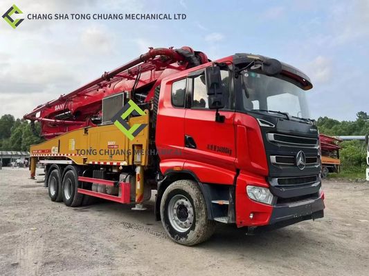 De Sanyzware industrie gebruikte Concrete Pompvrachtwagen SYM5340THB 490C-8