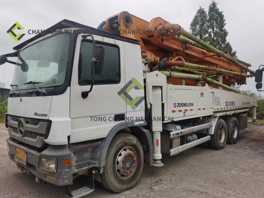 In 2012 Zoomlion 47 M Betonpomp Truck met grote verplaatsing en 5 masten