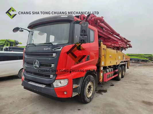In 2021 Sany SYM5350THB1E Chassis 49 M Betonpomp Truck 5 cilinders en 5 masten