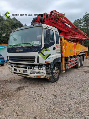 Gebruikte betonpomptruck van 49 meter 8x4 3 as
