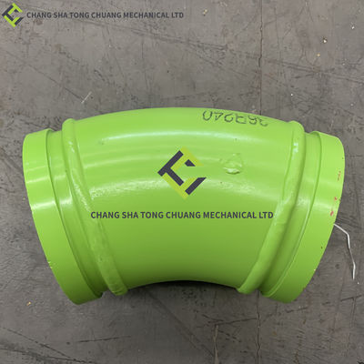 Doppellagig buigbuis 125 * R240-36 Sany en Zoomlion Betonpomptruck Accessoires