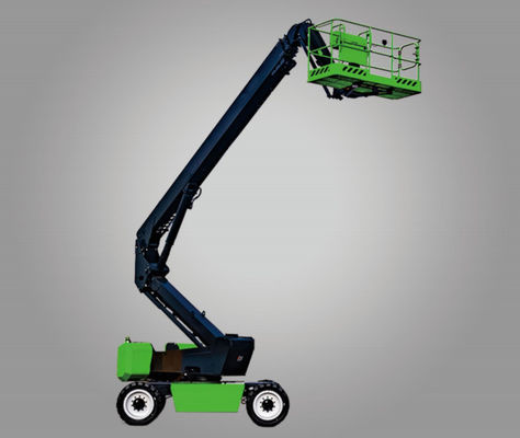 48V/35Ah batterij en groen ontwerp elektrisch rechtarm hoogwaardig werkplatform voor bouwmachines