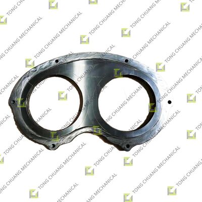 Brillenplaat, Slijtvaste Brillenplaat, Beton Transporterende Brillenplaat, Uitlaatpoort Brillenplaat, Brillenplaat Passende Snijring, Hogedruk Slijtvaste Brillenplaat