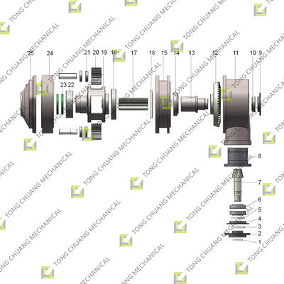 Lagers 32015/M511R2A-26.8 Rolling bearing,Rolling bearing voor betonmachines,Rolling bearing voor betonpomptruck,Rolling bearing voor bouwmachines