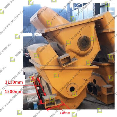 Trechterconstructie / XCMG 3-assig met 260 cilinder betonnen trechterlassen, mixertrechter gelaste montage, bouwmachines trechterlassen, pompwagentoevoertrechterlassen
