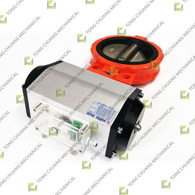 DN150 GTD6-150WF Wafer type vlinderklep voor betonnen machines,betonnen apparatuur Wafer vlinderklep,Wafer-mount vlinderklep assemblage,Wafer vlinderklep reserveonderdeel