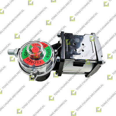 Cylinder PD101 (Zhongda) vlinderklepcilinder voor betonmachines, pneumatische vlinderklepcilinder, vlinderklepcilinder voor betonapparatuur, vlinderklepactuatorcilinder